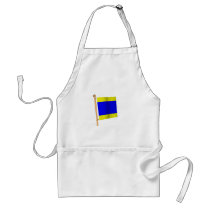 Nautical Flag 'D' aprons by CptMikey Nautical Flag 'D' aprons