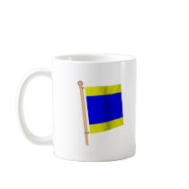 Nautical Flag 'D' Mug