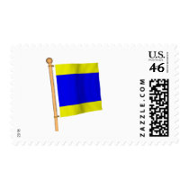 Nautical Flag 'D' Stamps