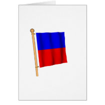 Nautical Flag 'E' Greeting Card