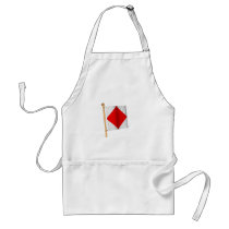Nautical Flag 'F' aprons by CptMikey Nautical Flag 'F' aprons