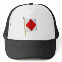 Nautical Flag 'F' hats