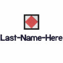 Nautical Flag "F" Shirt - Personalize Two Places embroidered shirts