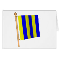 Nautical Flag 'G' Greeting Card