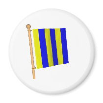 Nautical Flag 'G' Refrigerator Magnets