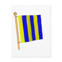 Nautical Flag 'G' postcards