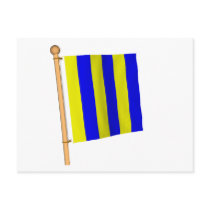 Nautical Flag 'G' postcards