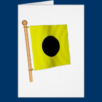 Nautical Flag 'I' cards
