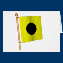 Nautical Flag 'I' cards