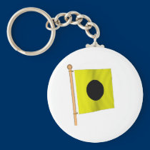 Nautical Flag 'I' keychains