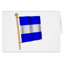 Nautical Flag 'J' cards