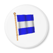 Nautical Flag 'J' magnets