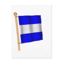 Nautical Flag 'J' Postcards