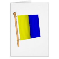 Nautical Flag 'K' cards
