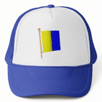 Nautical Flag 'K' hats