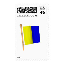 Nautical Flag 'K' postage