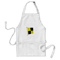 Nautical Flag 'L' aprons by CptMikey Nautical Flag 'L' aprons