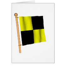 Nautical Flag 'L' cards