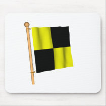 Nautical Flag 'L' mousepads