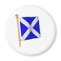 Nautical Flag 'M' magnets