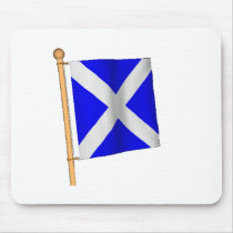 Nautical Flag 'M' Mouse Mats