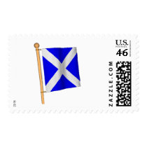 Nautical Flag 'M' Postage Stamps