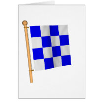Nautical Flag 'N' cards
