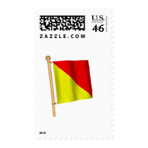 Nautical Flag 'O' Stamp
