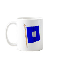 Nautical Flag 'P' Mug