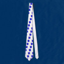 Nautical Flag 'P' ties