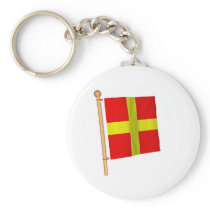 Nautical Flag 'R' Key Chains