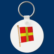 Nautical Flag 'R' keychains by CptMikey Nautical Flag 'R' keychains