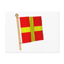 Nautical Flag 'R' postcards