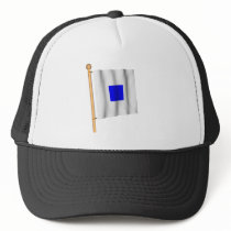 Nautical Flag 'S' Mesh Hat