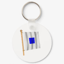 Nautical Flag 'S' keychains
