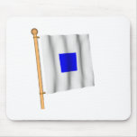 Nautical Flag 'S' Mouse Pad