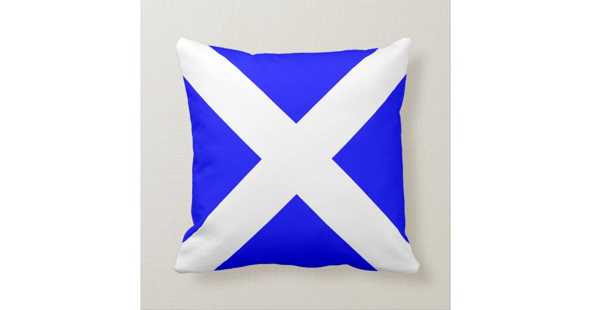 Nautical Flag Signal Letter M Throw Pillow Zazzle