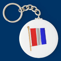 Nautical Flag 'T' keychains