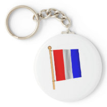 Nautical Flag 'T' Keychain