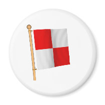 Nautical Flag 'U' Magnet