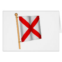 Nautical Flag 'V' cards