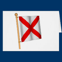 Nautical Flag 'V' cards