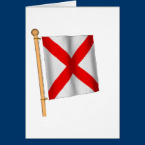 Nautical Flag 'V' cards