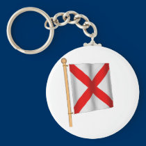 Nautical Flag 'V' keychains