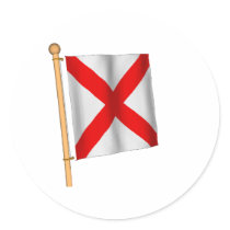 Nautical Flag 'V' stickers by CptMikey Nautical Flag 'V' stickers