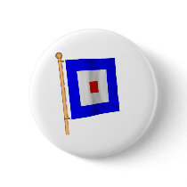 Nautical Flag 'W' buttons by CptMikey Nautical Flag 'W' buttons