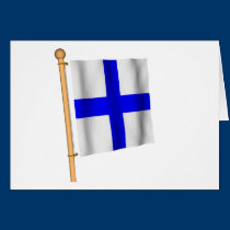 Nautical Flag 'X' cards