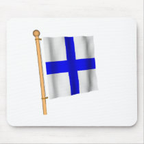 Nautical Flag 'X' mousepads