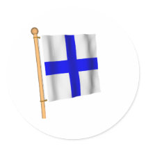 Nautical Flag 'X' stickers by CptMikey Nautical Flag 'X' stickers