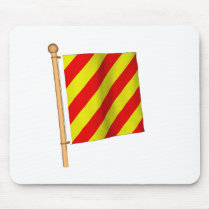 Nautical Flag 'Y' Mouse Pads